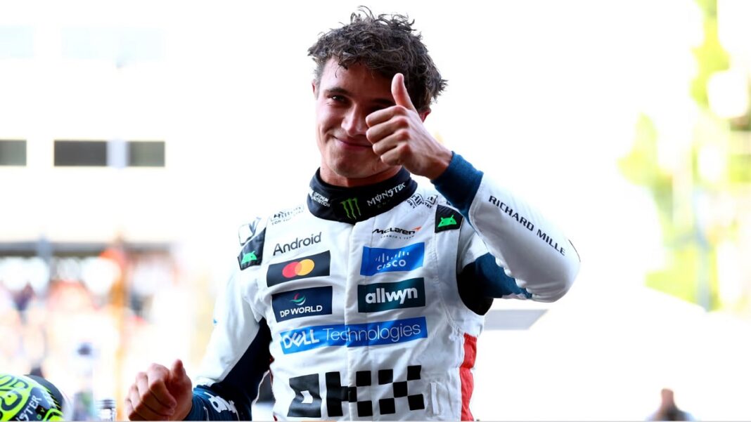 lando norris mclaren meksika gp pole f1-