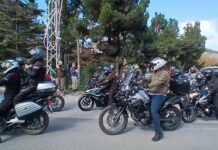 Cumhuriyet Bayramı’nda Ankara’dan Polatlı’ya motor korteji