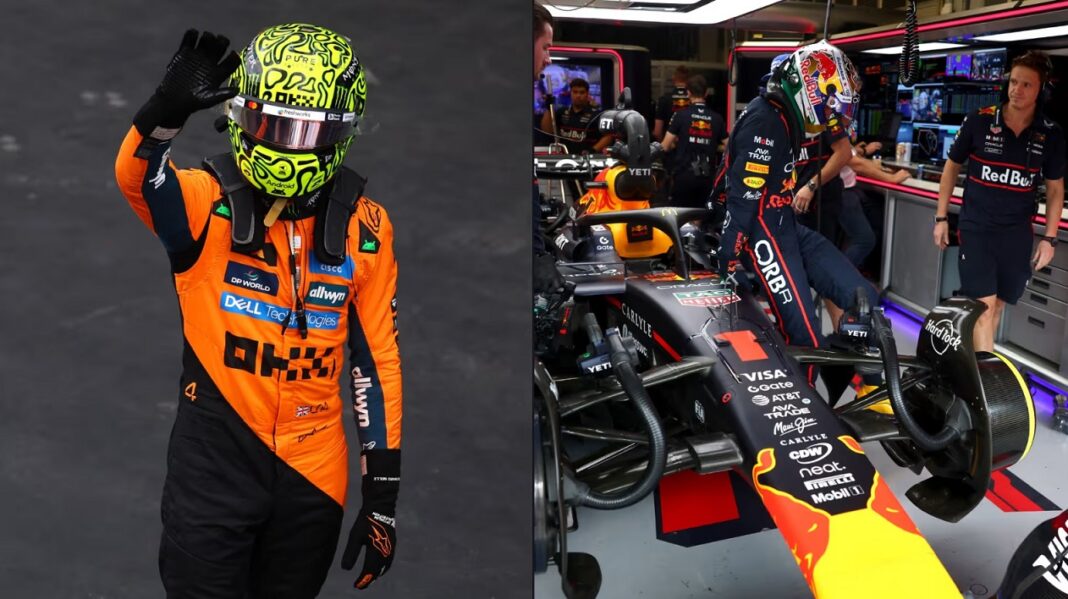 McLaren Lando Norris Sao Paulo sıralama max verstappen