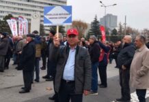 TEP, Emeklilerin ve Emekçilerin Bütçe Hakkı Mitingi’ne katıldı