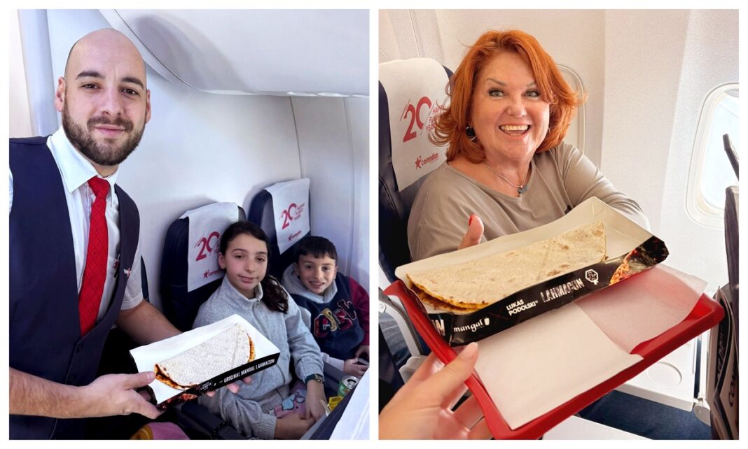 corendon airlines havayolu mangal lahmacun