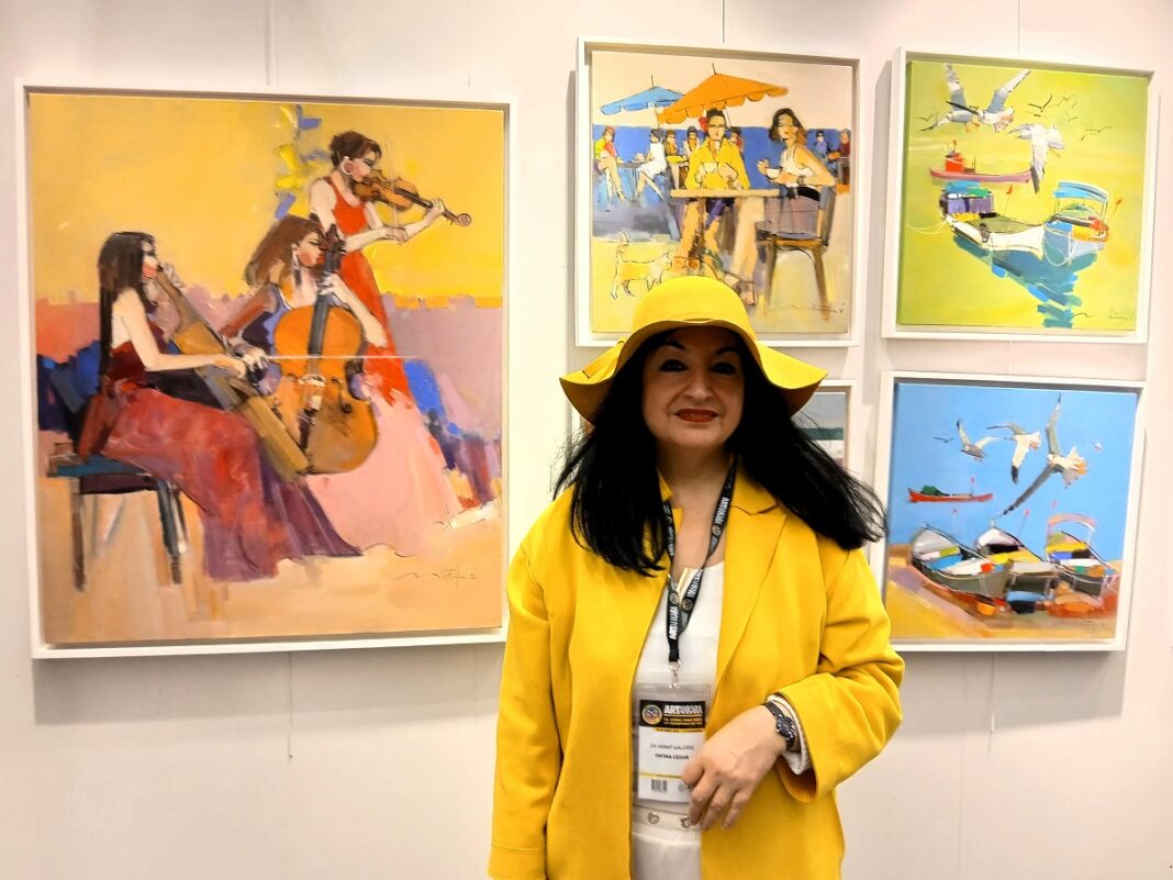 fatma cesur za sanat galerisi ato congresium artankara fuar stand (3)