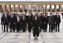 Tohumluk Vakfı’ndan 4’ncü olağan genel kurulu dolayısıyla Anıtkabir’e ziyaret