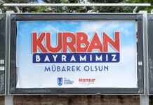 Ankara’da Kurban Bayramı mesajları şehri sardı