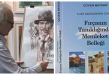 Fırça Sanat Galerisi’nde sanat ve edebiyat bir arada