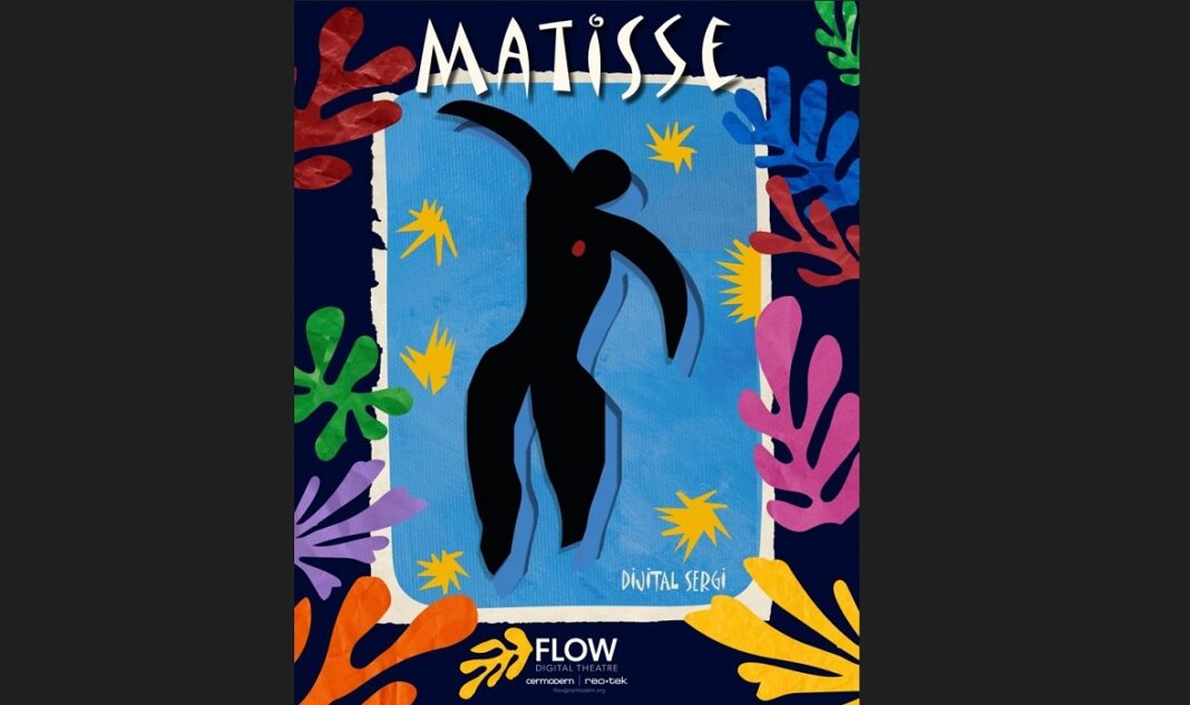 henry matisse flow dijital sahne cer modern
