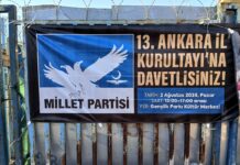 Millet Partisi 13. Ankara İl Kurultayı için geri sayım