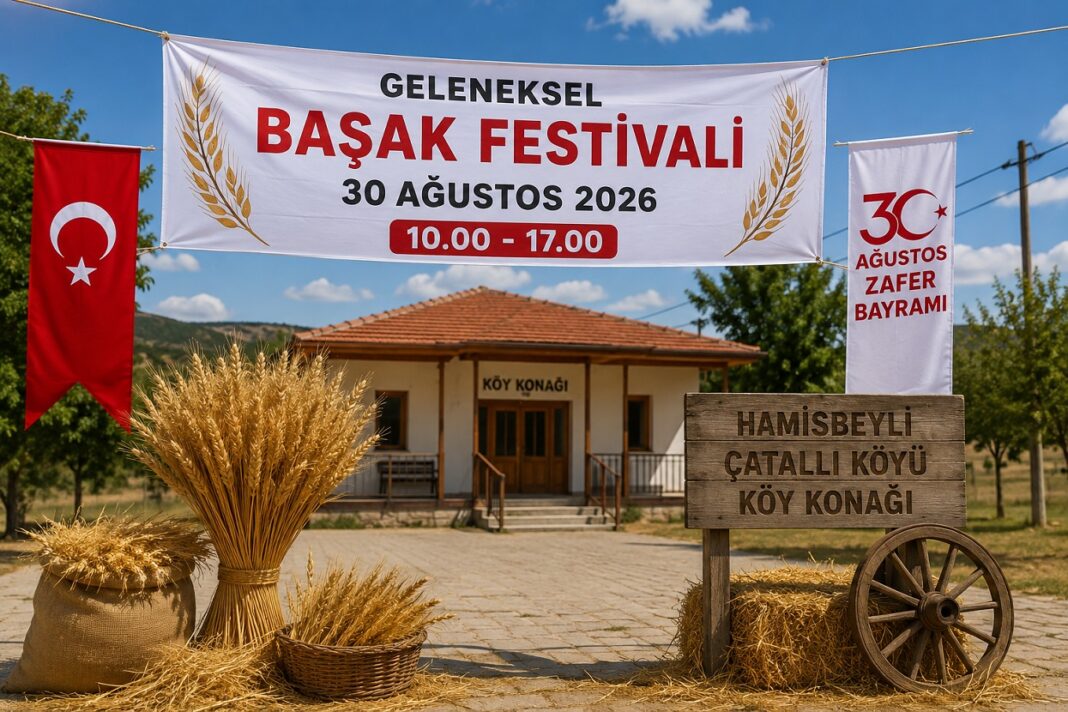 kırıkkale delice hamisbeyli çatallı köyü başak festivali
